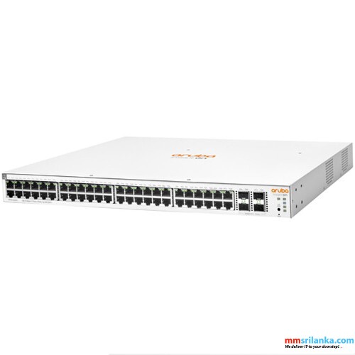 HPE Networking Instant On 1930 48-Port PoE+ Compliant Managed Network Switch with SFP+370W (JL686B) (5Y)